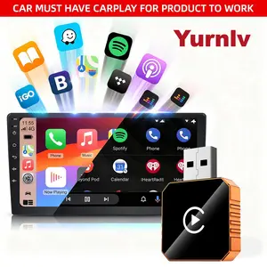【YURNLV】S 2026 CarPlay Wireless Dongle, for iPhone/Android,Fast Auto-Connect, StableTransmission, Zero Delay, Plug & Play