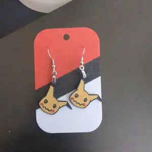 Mimikyu Dangling Pokemon Earrings