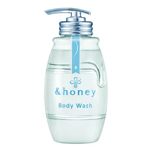 &honey - Sabon Clear Gel Body Wash (500ml) | ODOR NEUTRALIZING, PEPPERMINT LEAF HONEY BODY WASH, MADE IN JAPAN