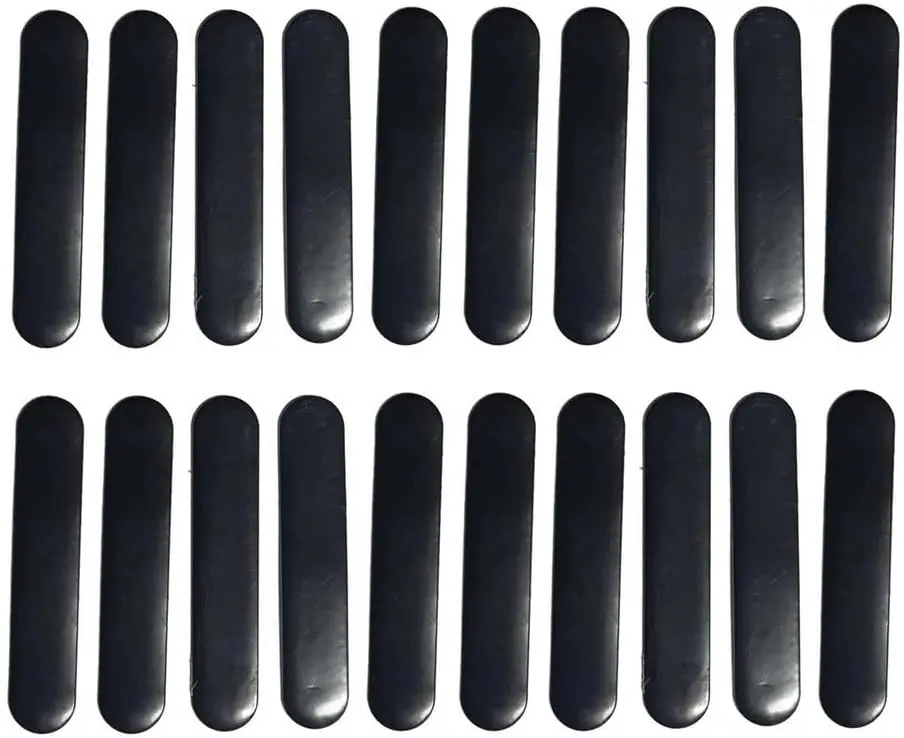 for Golf Club Head Weighted Pre-Cut Lead Tape with Adhesive, 1.9x0.4-inch 0.1 oz, 20Pcs, Also for Pickleball Paddle, Tennis & Badminton Racket Weights, Removable No Residue