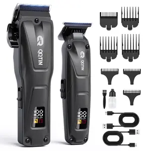 Hair Clippers for Men, Cordless Hair Trimmer for Hair Cutting with Long Battery Life, 8500RPM Electric Clippers and Trimmers Set for Self-Haircut and Family Use
