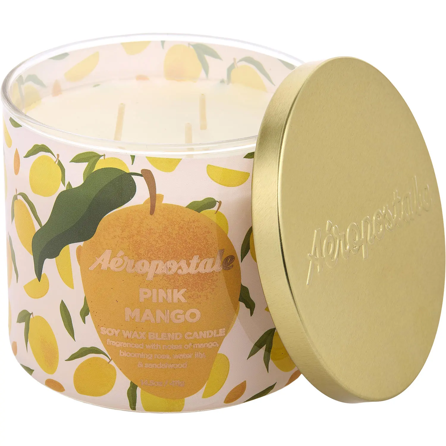 Aeropostale Pink Mango By Aeropostale Scented Candle For Unisex