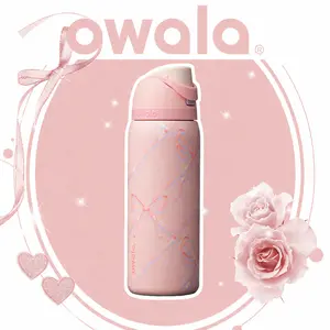 [NEW 2026] Owala FreeSip 32oz Stainless Steel Water Bottle (945ml) – Leak-Proof Insulated Sports Bottle