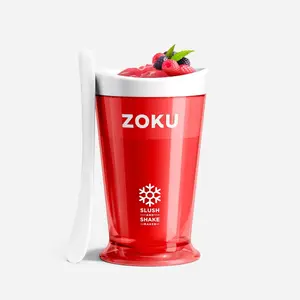 Slush & Shake Maker - Red Cup for Beverage Drink Pour & Scrape to Transform into Chilled Iced Slushy Smoothie-like Shake Snack Perfect Gift for all ages freeze & stir simple iconic slushy with soda, cocktails, or juice