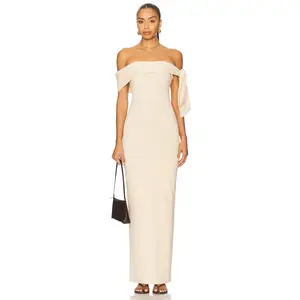 SNDYS Jaymes Maxi Dress in Vanilla