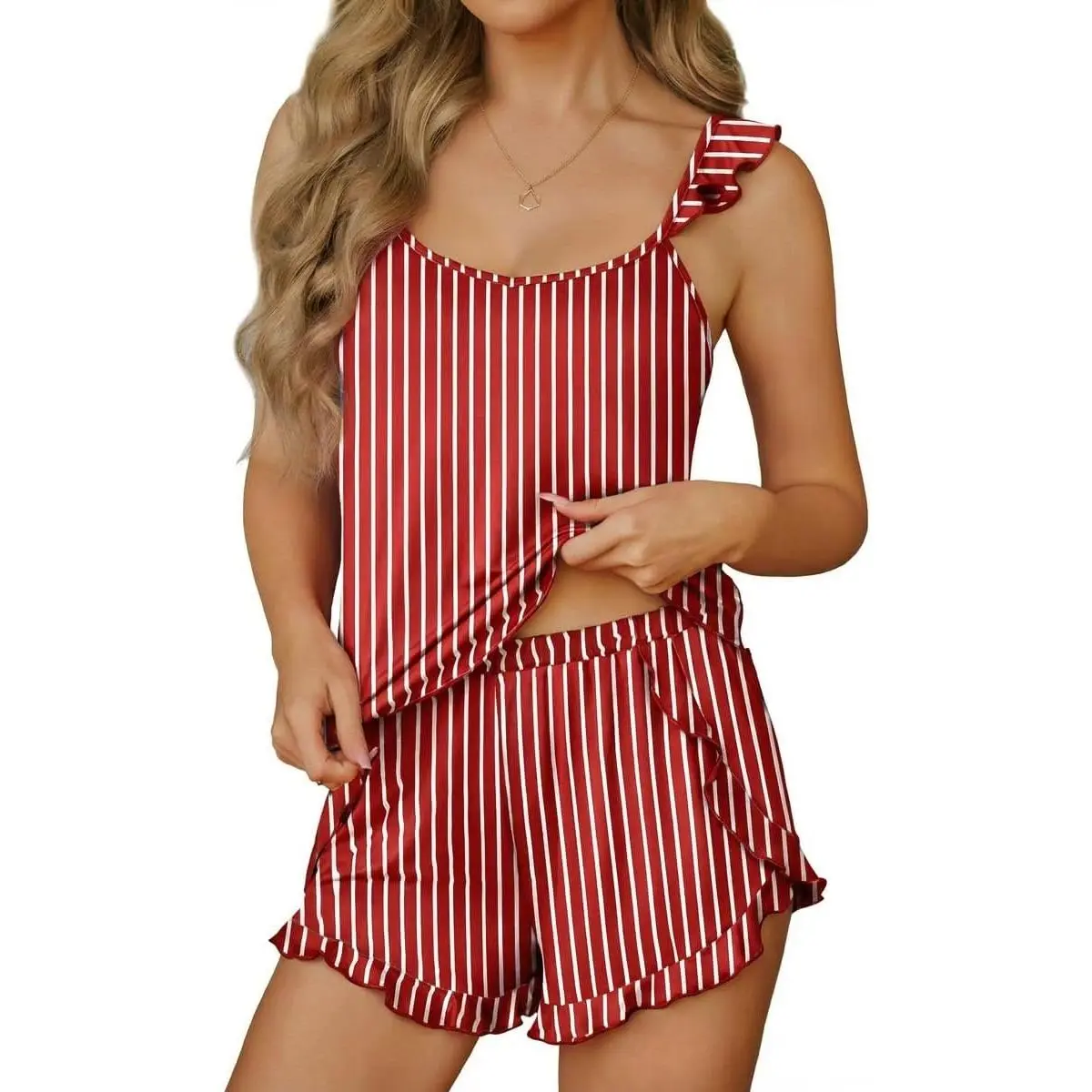 Red and white stripes