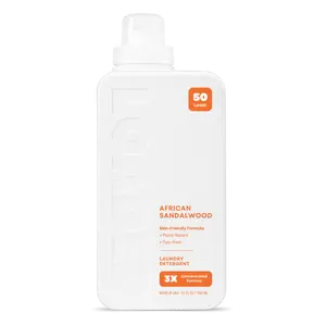 Loaded Laundry Detergent - 50+ Loads - Plant-Based, 3x Concentrated, Phosphate, Paraben & Dye Free, Made in USA