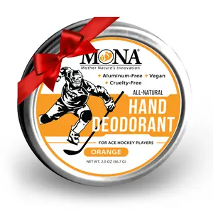 All Natural Hand Deodorant for Ace Hockey Players | Orange Scent