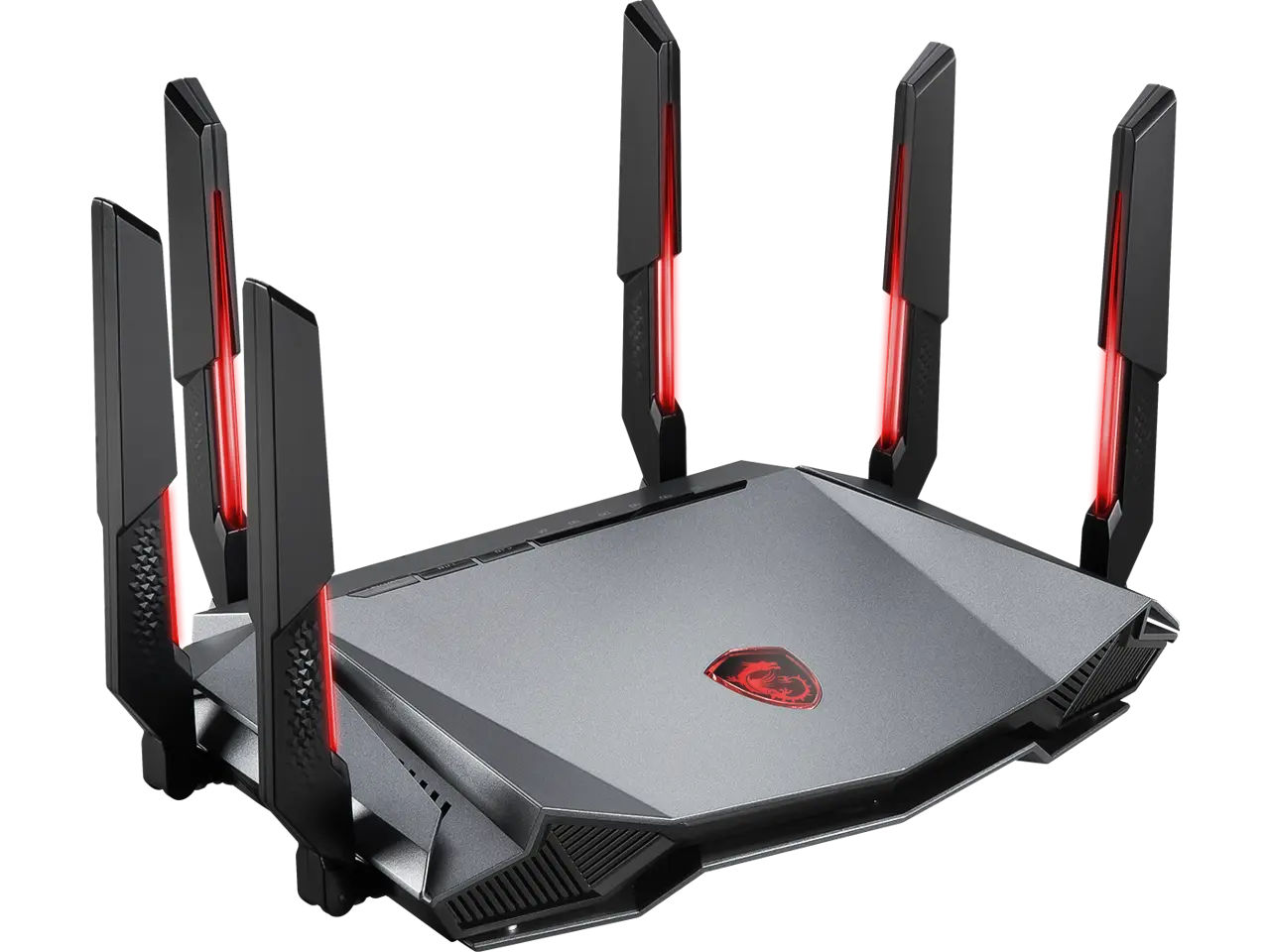 MSI RadiX AXE6600 WiFi 6E Tri-Band Gaming Router support 2.5GHz/5GHz/6GHz, AI QoS support MSI RadiX AXE6600 WiFi 6E Tri-Band Gaming Router support 2.5GHz/5GHz/6GHz, AI QoS support