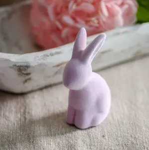Flocked Bunny