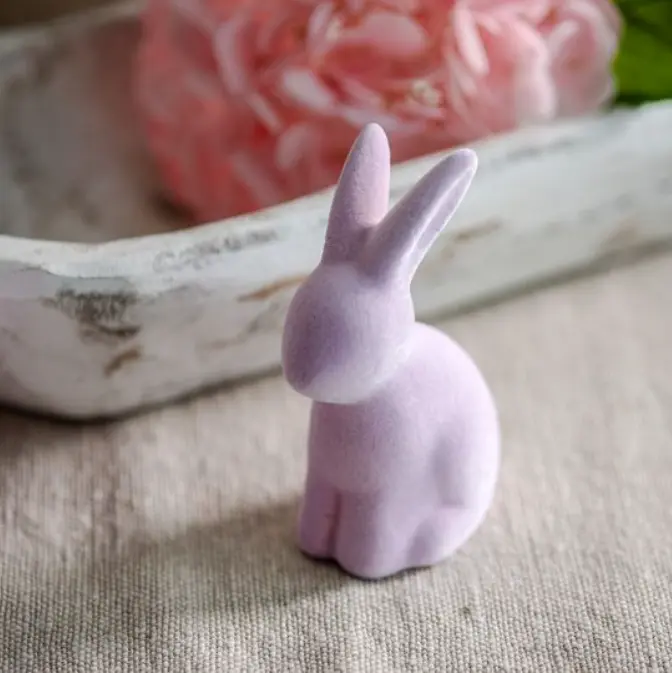 Flocked Bunny