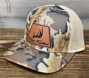 Realtree Advantage SnapBack Leather Shed Patch Hat