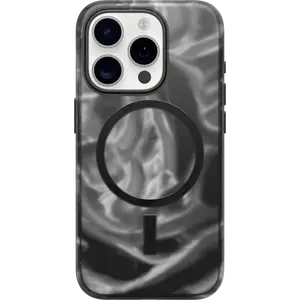 Black slim iPhone 15 Pro Case with Original Art | Figura Series