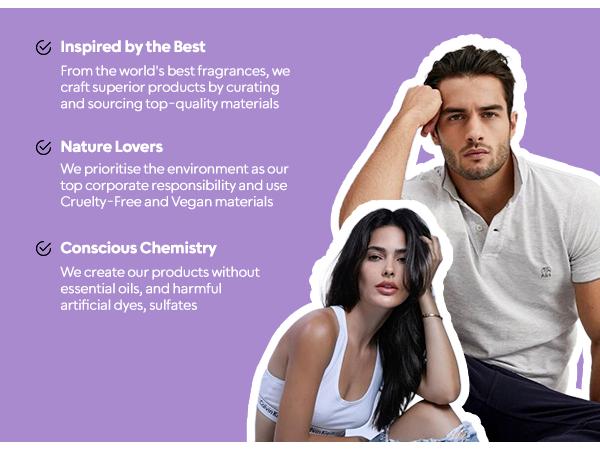 BellaVita Luxury's Power Couple | 2x100ml Perfumes | CEO Man & Date Woman | Perfume for Men & Women | Long Lasting | Eau De Parfum