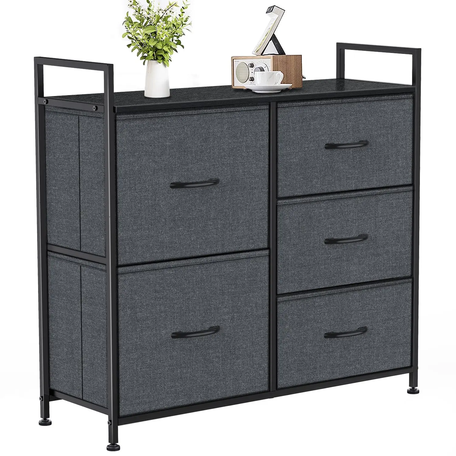 Nilight Modern 5-Drawer Storage Cabinet - Motorhome, Boat Organizer Unit for Motorhome Parts & Accessories, Modern Storage Cabinet, Storage Drawers
