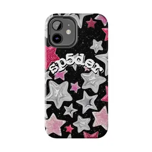 Sp5der HellStar Aesthetic Phone Case, 555 Sp5der Phone Case, IPhone 15 14 13 12 11 10 Pro Max Plus Accessories Protection Personalized Protector