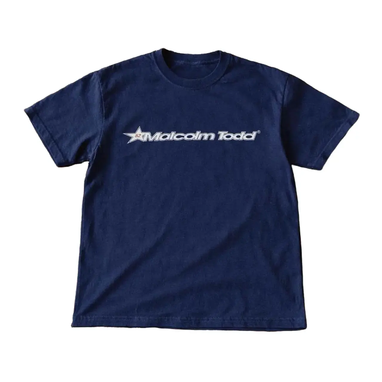 Malcolm Todd Graphic T-Shirt, Navy Blue Unisex Cotton Tee, Vintage Indie Music Shirt, Retro Y2K Alternative Graphic T-Shirt, Music Fan Streetwear Gift