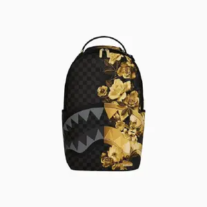 SPRAYGROUND B8683 GOLD FLORAL REMIX BACKPACK S26