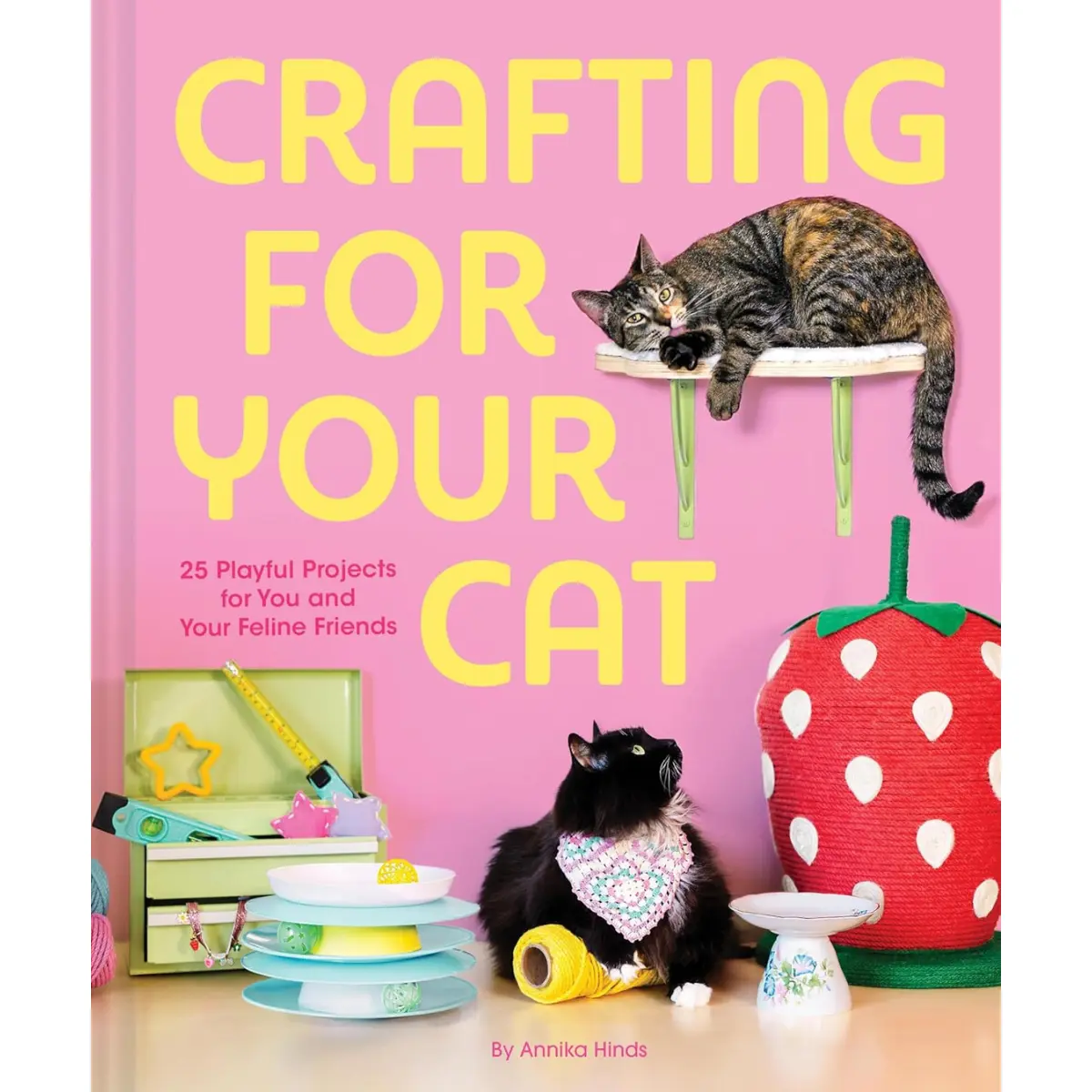 Crafting for Your Cat | DIY Cat Projects, Handmade Pet Toys, Creative Crafts & Fun Activities for Feline Friends Book - Hardcover