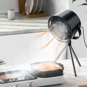 Portable Extractor Fan, 1 Count Large Suction Smoker, Hotpot Grill Smoker, Household Small Smoker, Kitchen Utensils & Gadgets