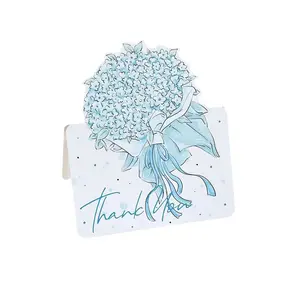 10 Pack Floral Greeting Cards - Mother's Day, Women's Day, Valentine's, Teacher's Day, Thanksgiving & Party All-Purpose Cards