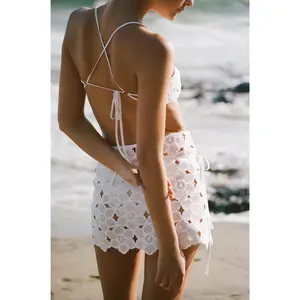 Serenade Wrap Skirt Seashell