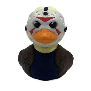 Halloween Duck Buddies Figures for Festive Home Decorations Ornaments Print Chucky Spooky