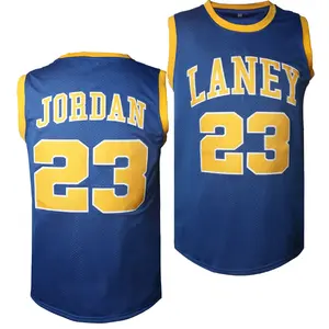 Men's Basketball Jersey with 23 Print - Athletic Shirt for Training, Games & Casual Wear - All-Season, Sporting Tops, Team Singlets Uniforms, Vintage Sportswear, Gym Overshirt