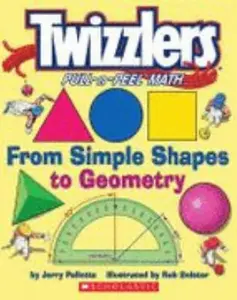 USED-Twizzlers Pull-n-Peel Math (From Simple Shapes to Geometry) by Jerry Pallotta (Paperback)