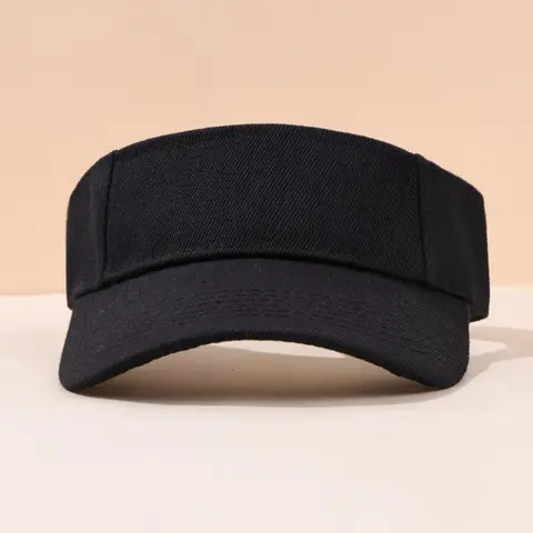 Solid Color Sports Visor Hat, Adjustable Sun Top Hat, Adjustable Sun Cap, Visor for Tennis Baseball Golf Athletic Cycling Running, Sports Outdoor Hats, Unisex Outdoor Cap, Adjustable Headwear, Fashion Accessories for Women & Men