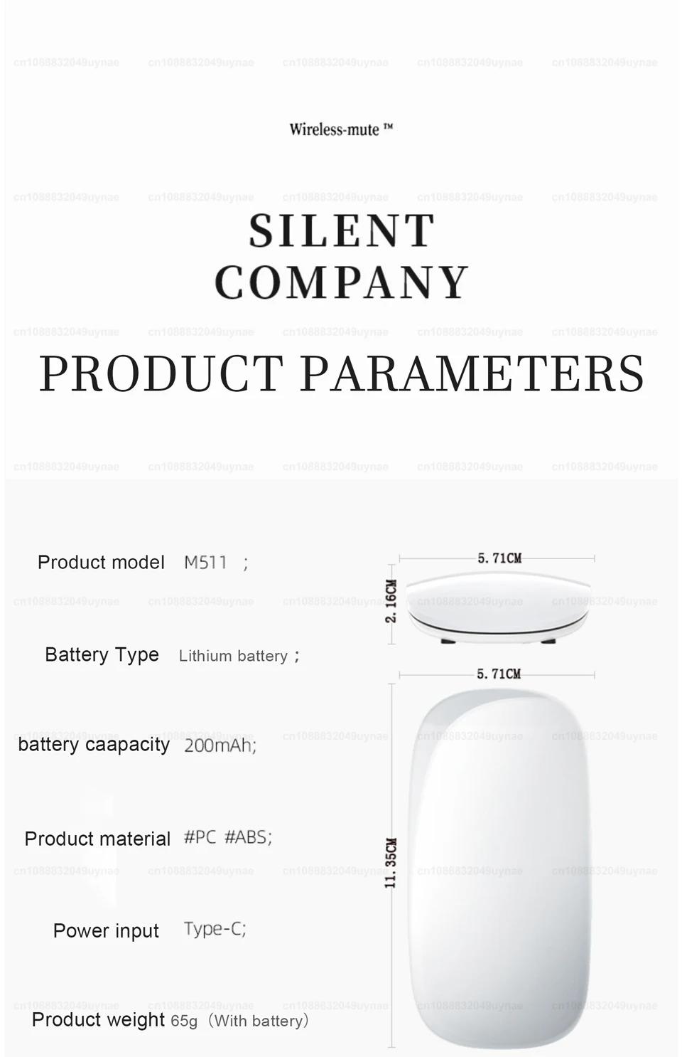 Original Multi-Touch Surface Magic Mouse For Laptop Tablet PC iPad Bluetooth 5.0 Wireless Mouse