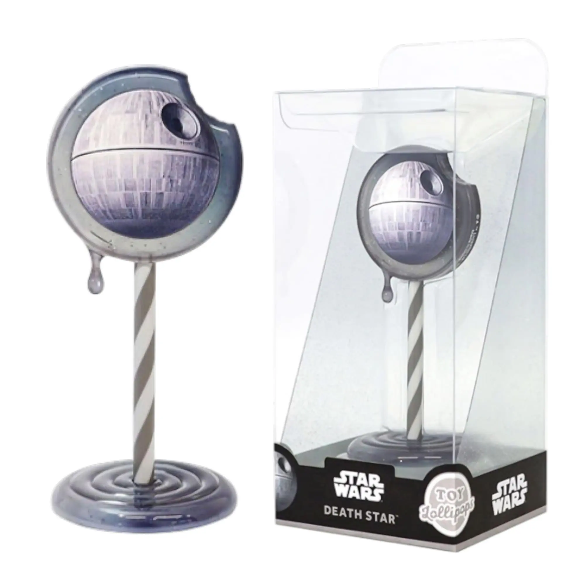 Star Wars 5-In Collectible Toy Lollipops - Death Star Candy, Ideal for Sci-Fi Fans Ages 12+