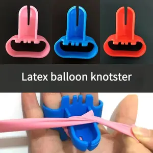 3-Piece Latex Balloon Knotting Tool Set, Perfect for Holiday Celebrations & Party Decorations, Easy-To-Use Balloon Crafting Kit, Balloon Party Supplies, Effortless Balloon Tying