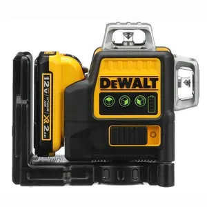 Dewalt NEW DW089LG 12 Lines 3 Sides*360 Degree Vertical 12V Lithium Battery Laser Level Horizontal Green Meter Outdoor Levelingdrill big tool set lawn sweeper impact wrench welder machine