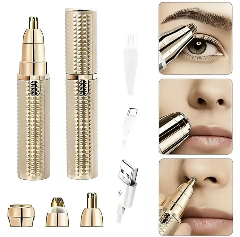 Epilator for Women, 3 in 1 Facial Hair Removal eyebrow trimmer , Hair Removal for Women Legs/Face/Bikini/Arms,Womens Electric Shaver, Cordless Body Shaver, Multifunctional Hair Shaver