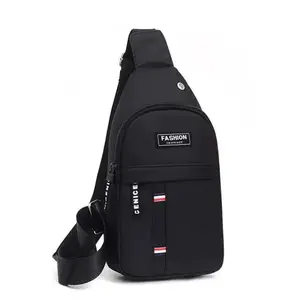 Lightweight chest bag - black bag - black bag - black