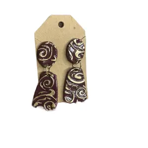 Handmade western earrings