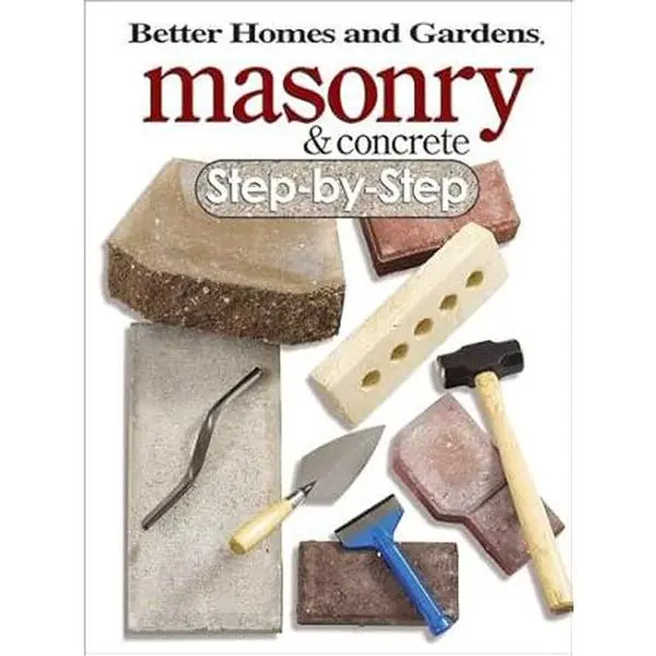 Masonry Guide Book - English, Home Improvement, Concrete Basics, Step-by-Step Instructions, 100+ Illustrations for Architecture Enthusiasts