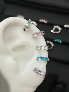 Minimalist Temperament Hoop Earrings, Fashionable Earrings for Women & Men, Trendy All-match & Exquisite Jewelry for Birthday Gift