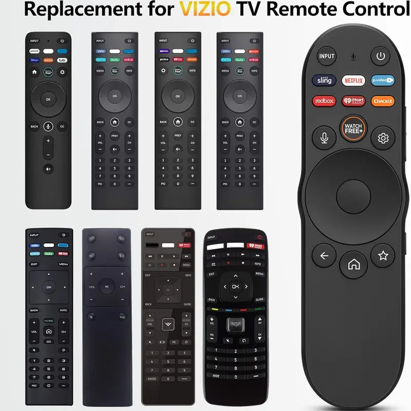 Voice Remote Control for Vizio-Smart-TV-Remote-Replacement XRT270 for Vizio FHD 4K Quantum D/P/M/V-Series Smart TV,infrared remote control XRT136 XRT140 Smart TV