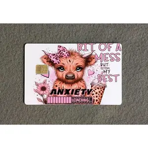 Doing my Best #34 Card Protector Sticker, Overlay, Decorative Only