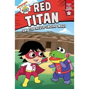 USED-Red Titan and the Never-Ending Maze: Ready-To-Read Graphics Level 1 by Kaji, Ryan (Hardcover)