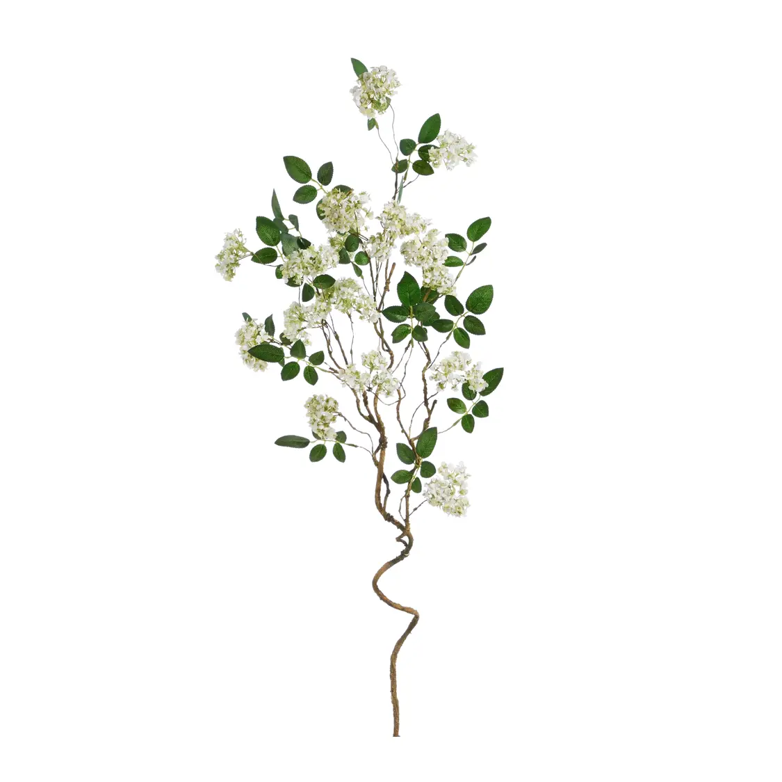 41” White Blossom Branch