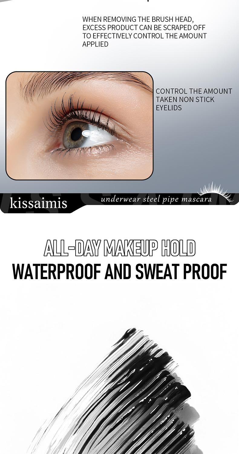 2-Pack Viral Mascara – Get Long, Full, Curled Lashes in Seconds, Waterproof & Smudge-Proof | Effortless Everyday Quick Makeup