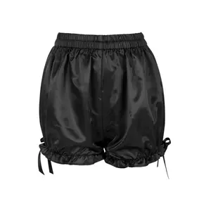 Black Satin Bloomers