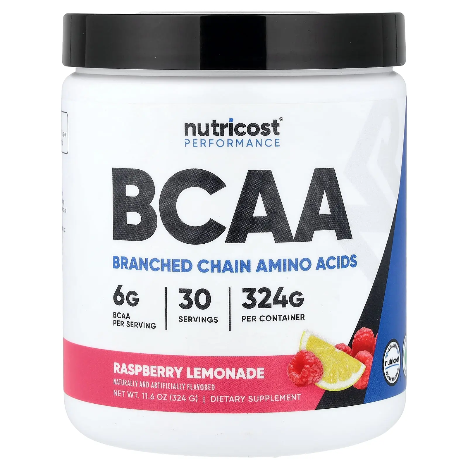 Nutricost Performance, BCAA, Raspberry Lemonade, 11.6 oz (324 g) Nutricost Performance, BCAA, Raspberry Lemonade, 11.6 oz (324 g)