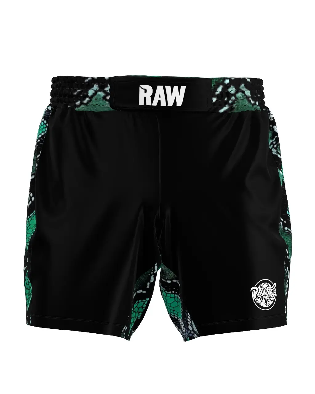 BOOMSLANG BLACK No-Gi BJJ Grappling Shorts