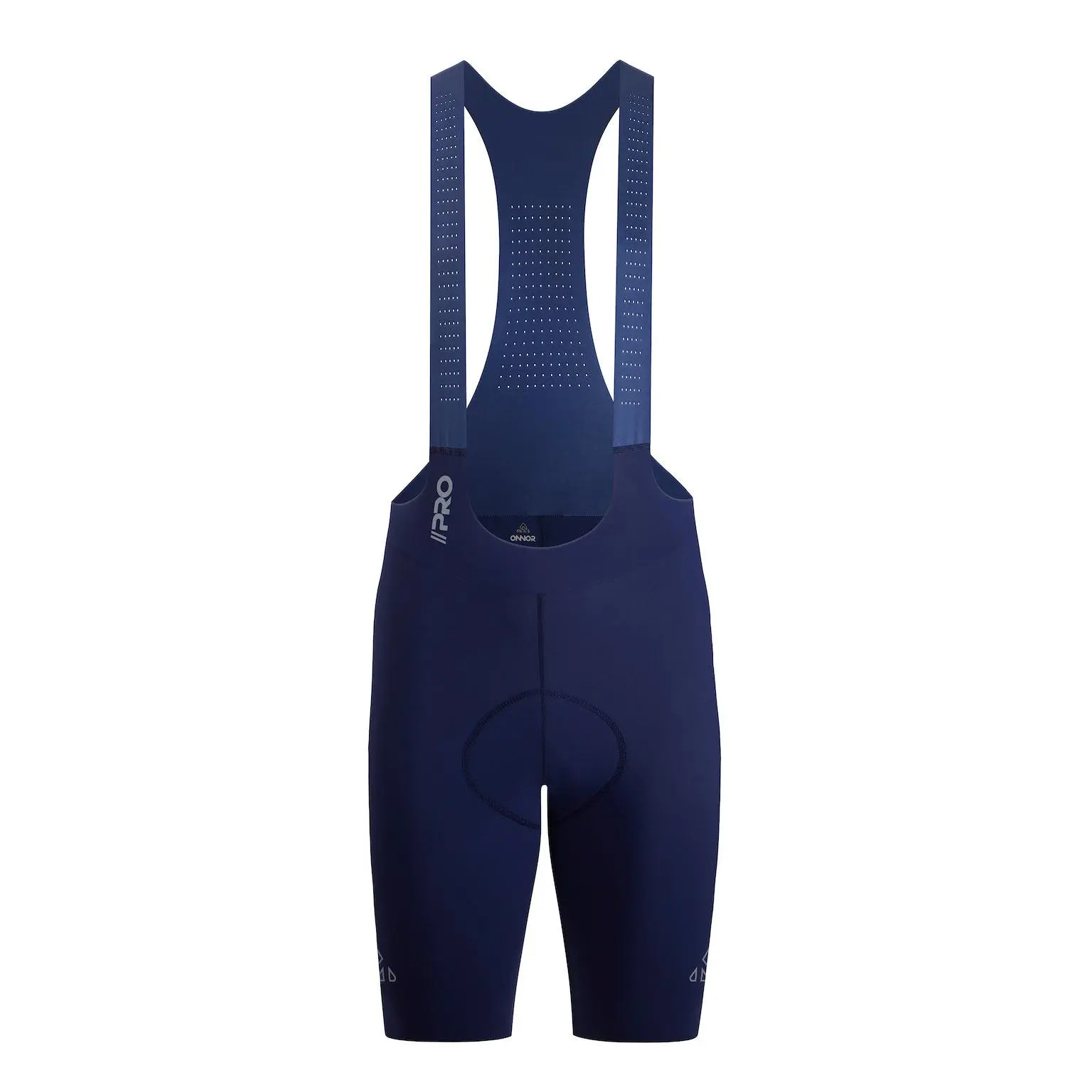 Men's Seamless Blue Pro Cycling Bib Shorts