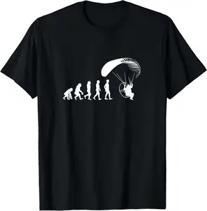 Parachute Paragliding Paragliding Paramotor Evolution T-Shirt