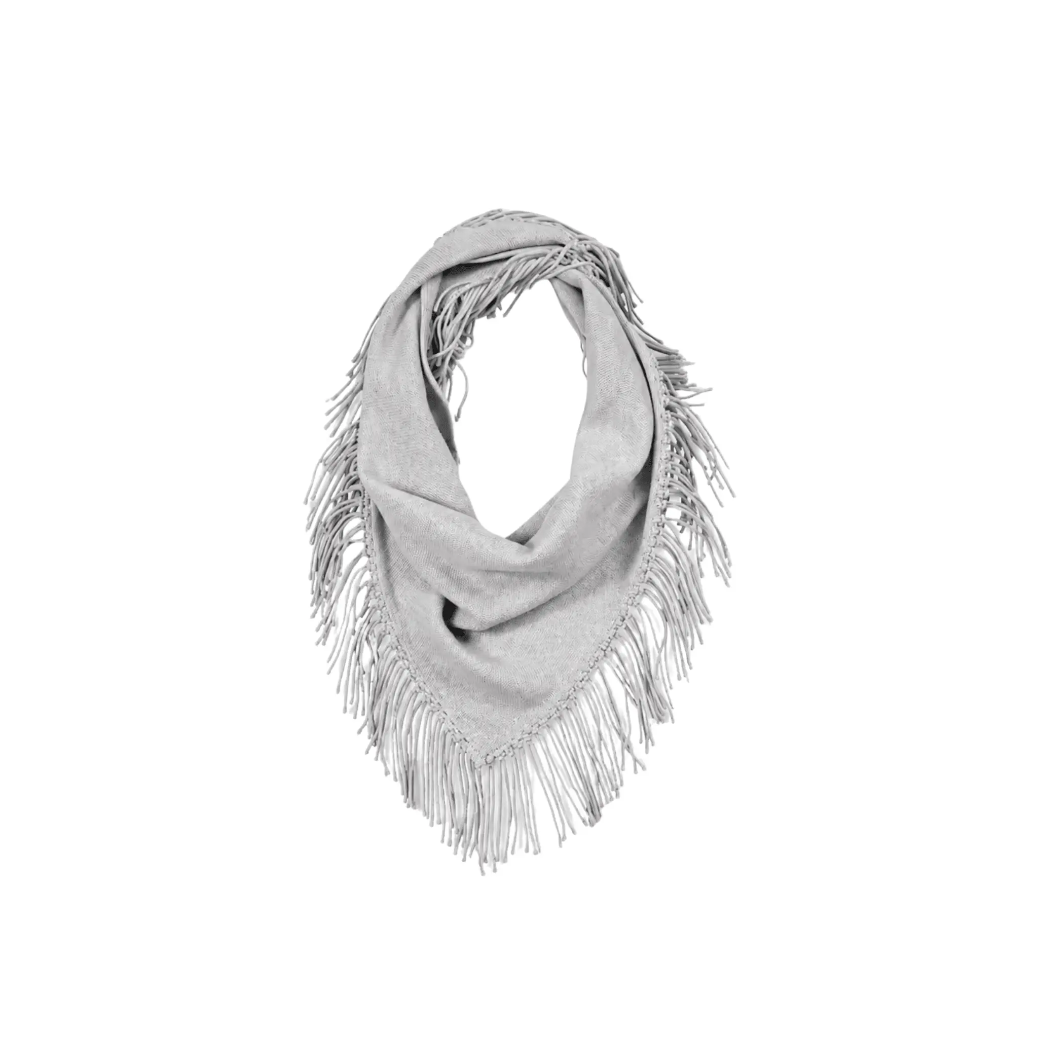 TWP Fringe Triangle Scarf
